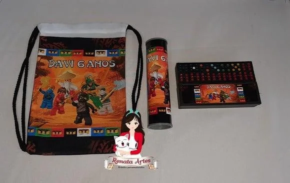 Mini Kit Jogos 2 na Mochila Ninja Go