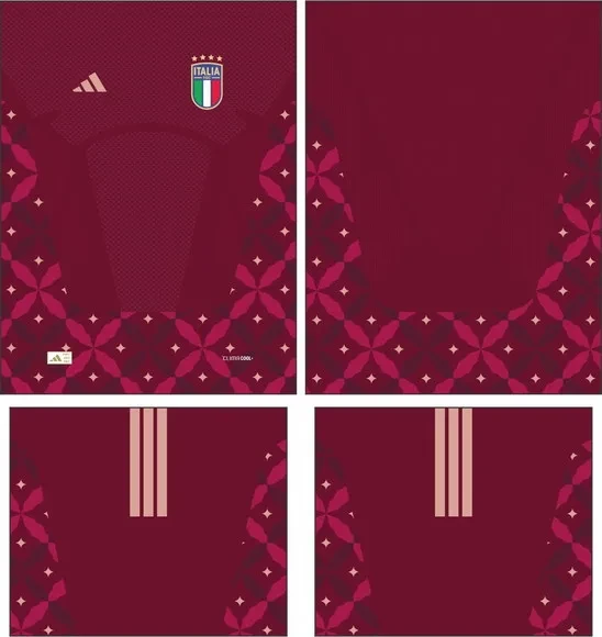 Arte Vetor Camisa Italia Goleiro 2026
