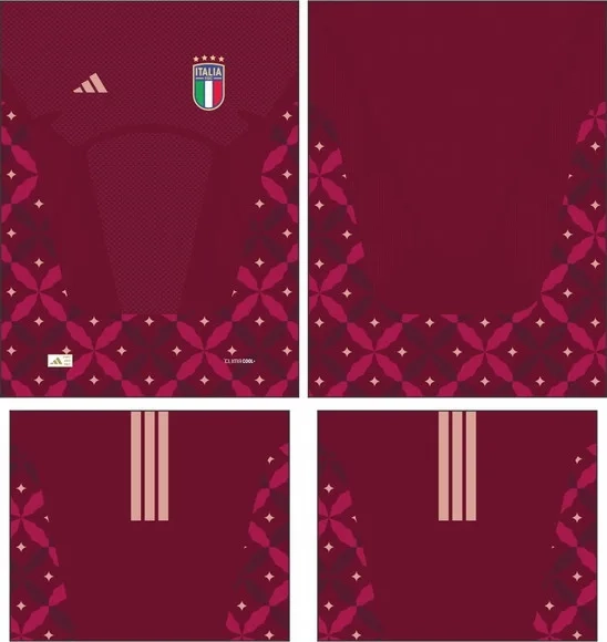 Arte Vetor Camisa Italia Goleiro 2026