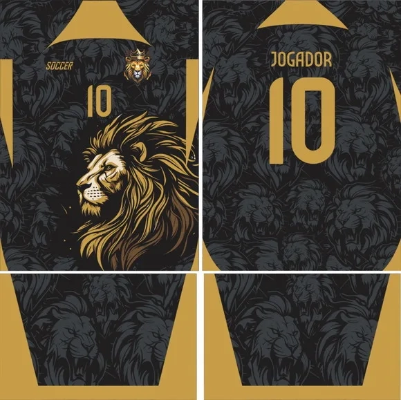 Arte Vetor Camisa Interclasse Leão Mod-262