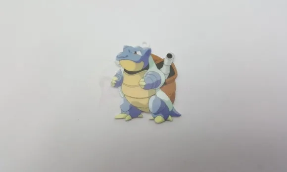 4 Pingente Pokémon Blastoise em Acrílico UV