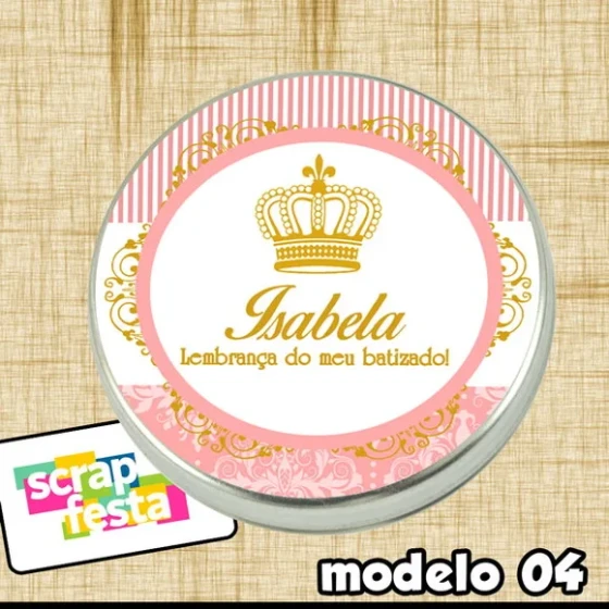 Latinhas Personalizadas Festa Batizado