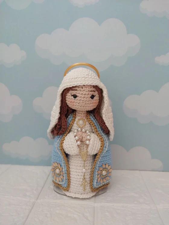 Mãezinha do Céu Amigurumi