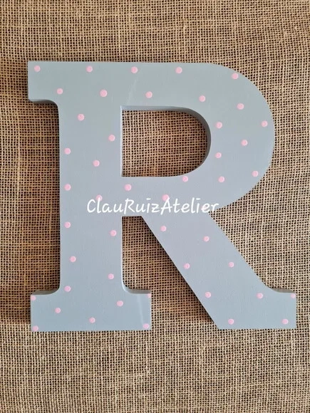 Iniciais em MDF 30cm
