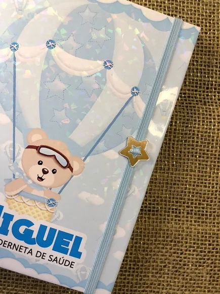 Caderneta de Saúde / Vacinação Personalizada - Ursinho