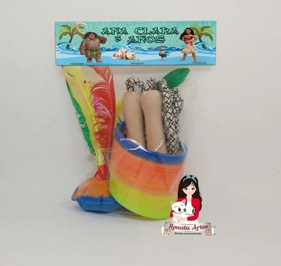Kit Boa Infância Personalizado Moana 2