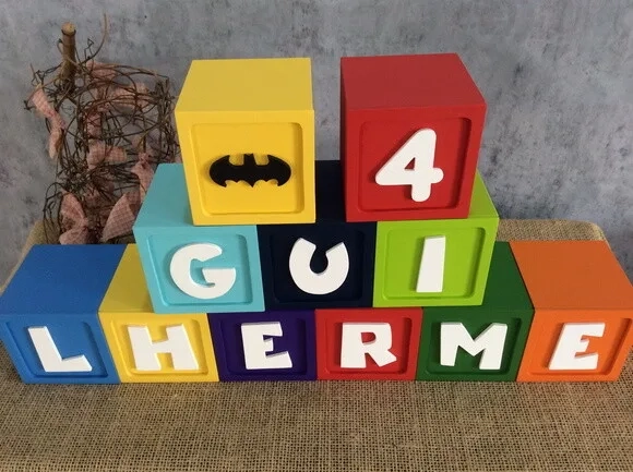 Batman Cubos 8x8cm