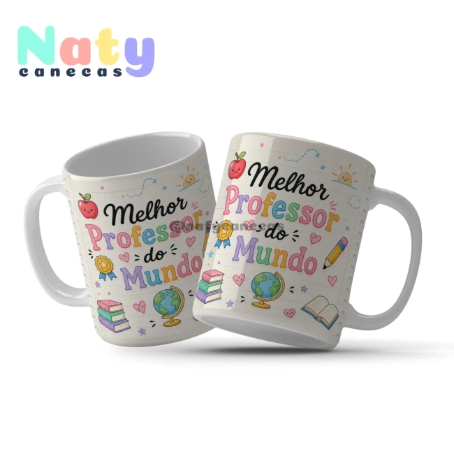 Canecas para o Dia dos Professores  Um presente cheio de carinho