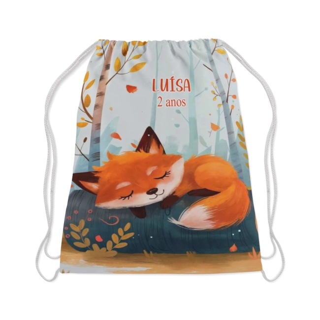 Mochilinha Personalizada Bosque Encantado