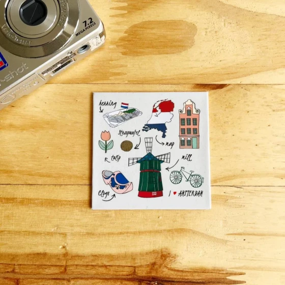 Imãs Decorativos - Amsterdam