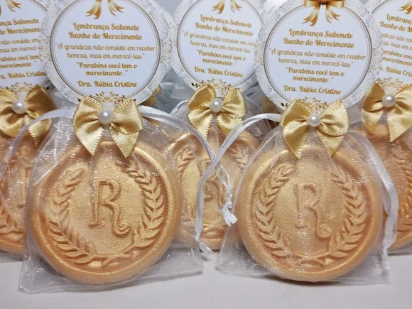 Lembrancinha Personalizada, Sabonete Letra Inicial do Nome