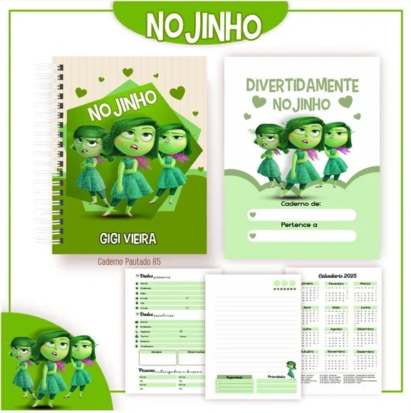 Caderno ou Agenda Personalizada