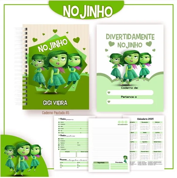 Caderno ou Agenda Personalizada