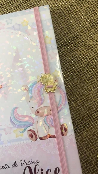 Caderneta de Saúde / Vacinação Personalizada - Unicornio