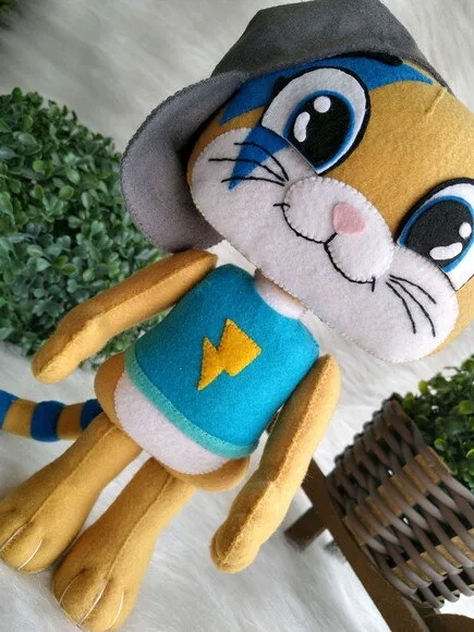Gato em Feltro