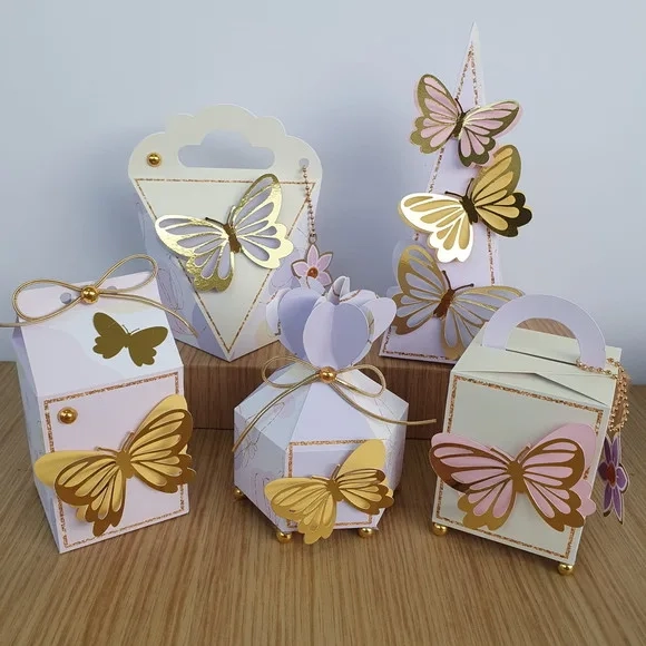 Kit 30 Lembrancinhas Borboleta Candy