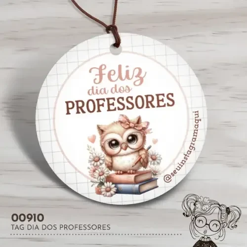 Tag Redonda Dia dos Professores - 00910