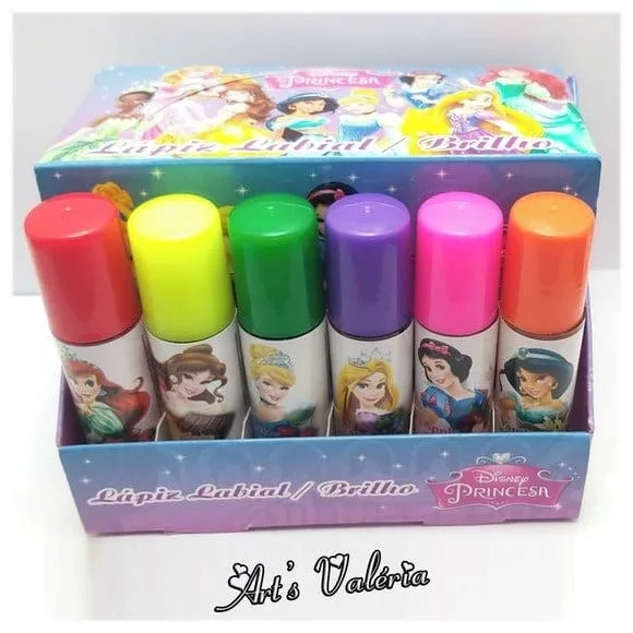 Brilho Labial Personalizado - Cor da Tampa Variada.