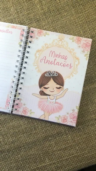 Caderneta de Saúde / Vacinação Personalizada - Bailarina