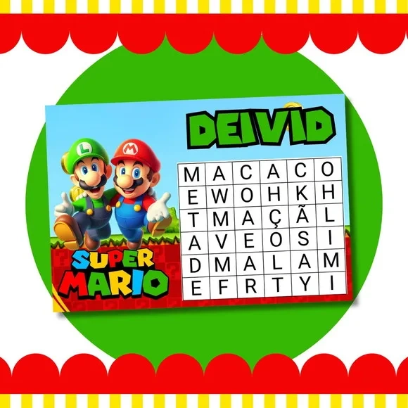 Livro Diversão Super Mario