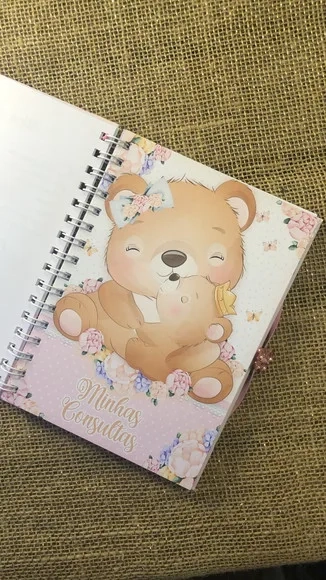 Caderneta de Saúde / Vacinação Personalizada - Ursinha