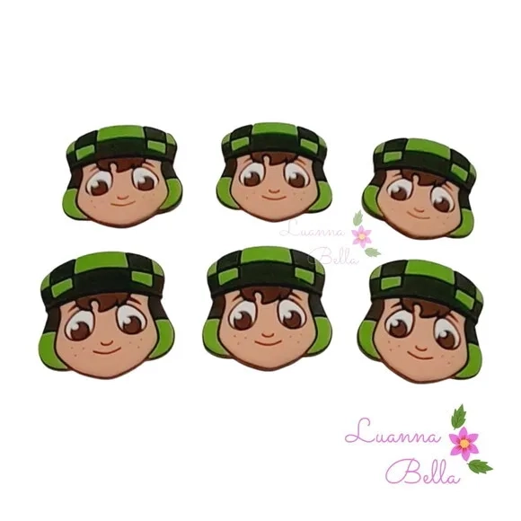 Apliques Emborrachados Chaves- pacts c/6 unds
