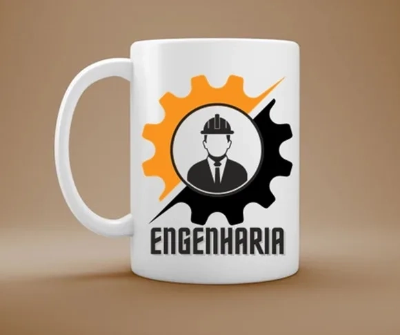 Caneca Profissão Engenharia Presente para Engenheiro