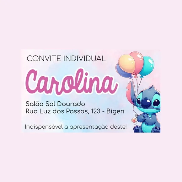 Convite Individual