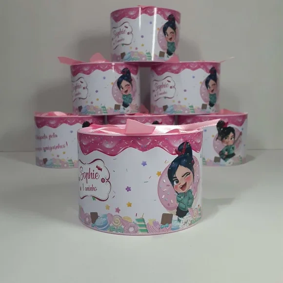 Tubo Lata Personalizada Vanellope
