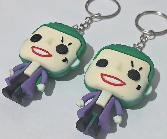 Chaveiro Coringa 3d - 2 Unidades