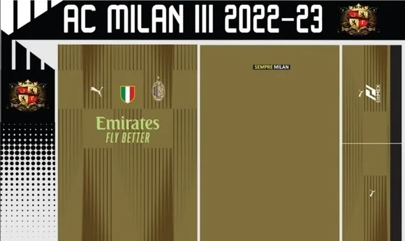 Vetores Camisa Milan Iii 2022-23