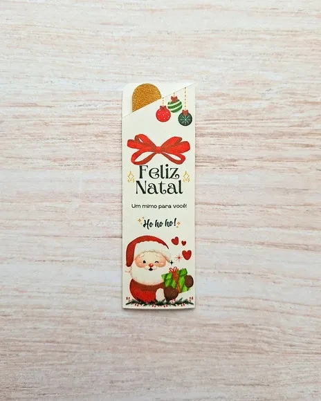 Porta Mini Lixa de Natal - Mimo para Cliente