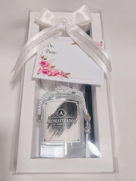Presente Personalizado: Kit Aromatizador com Sabonetes