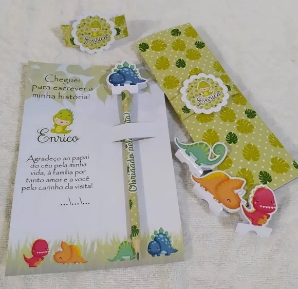 Card Envelope com Lápis Maternidade