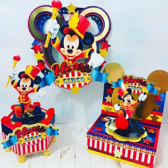 Arquivo De Corte Circo Do Mickey 04