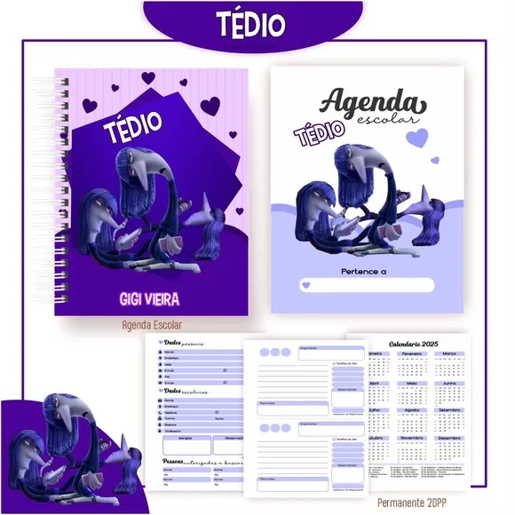 Caderno ou Agenda Personalizada