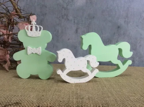 Trio Urso + cavalinhos