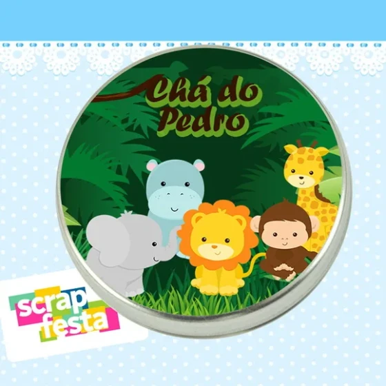 Lembrancinhas de Chá de Bebê Latinhas