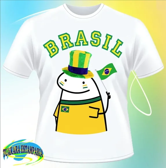 Camiseta Flork Meme Brasil