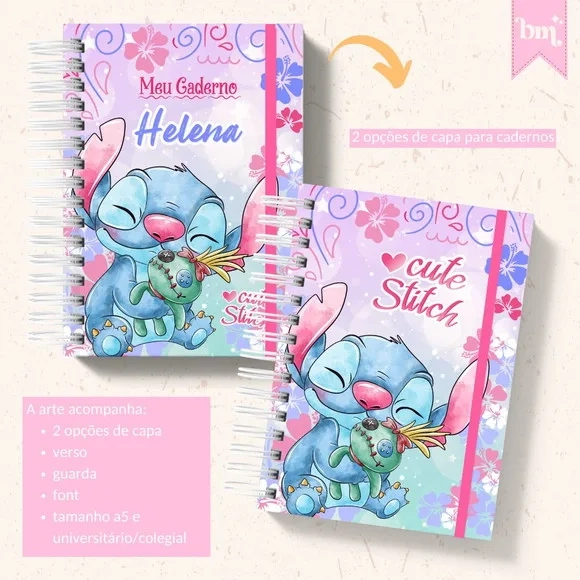 Caderno ou Agenda Personalizada