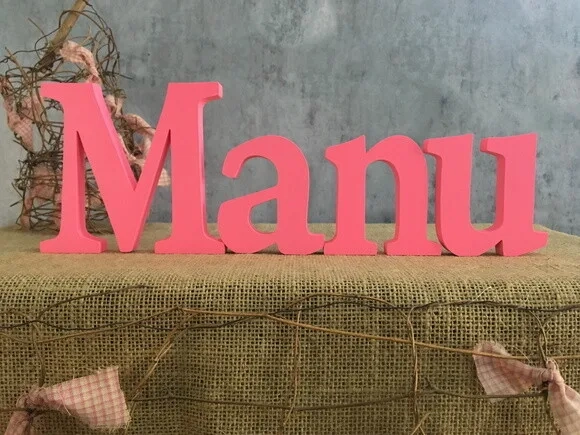 Letras de MDF -Nomes