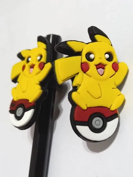 Lapís C/ponteira Pikachu - 4 Unidades