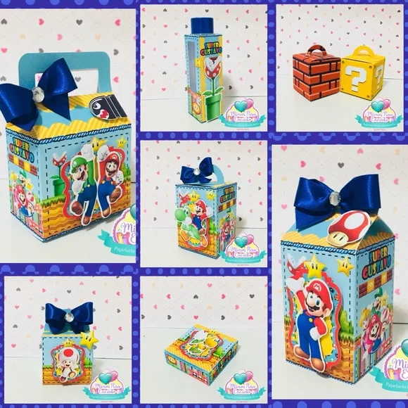 Kit 30 Lembrancinhas Mario Bros