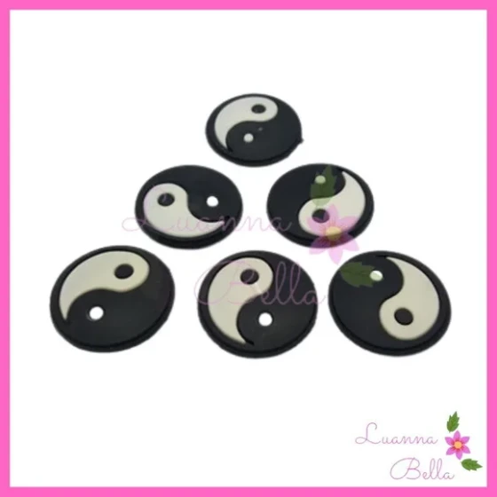 Aplique Emborrachado Modelo Panda - pcts c/8 unds