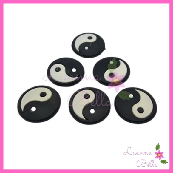 Aplique Emborrachado Modelo Panda - pcts c/8 unds