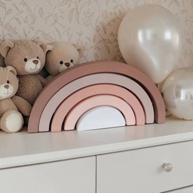 Arco iris de mdf decorativo/ Enfeite de festa, decoração pra quarto de bebe.