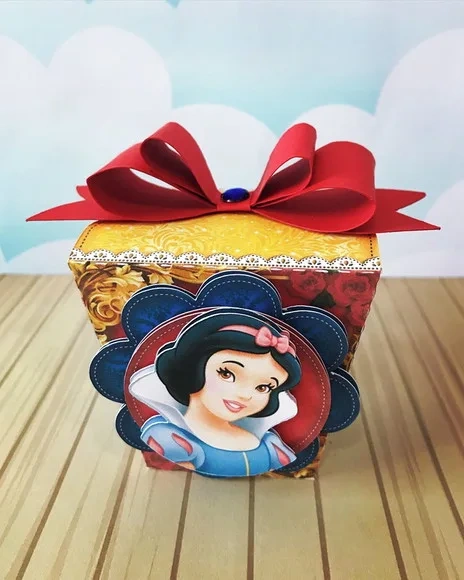 Kit 40 Lembrancinha Branca de Neve