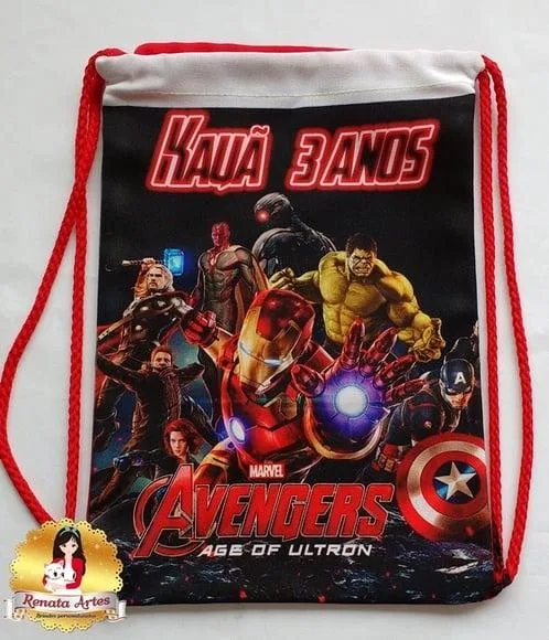 Mochila de Tecido Avengers