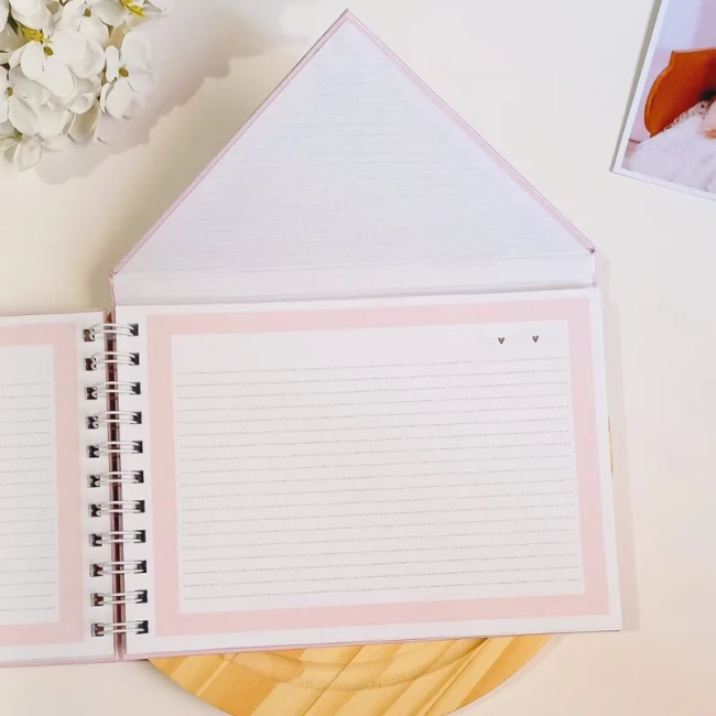 Cartas para Meu Filho – Álbum Personalizado com 100 páginas | Lembrança Afetiva