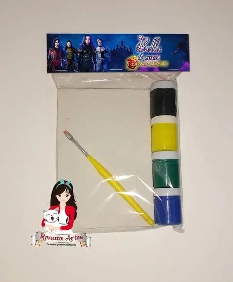 Kit Pintura Personalizado Descendentes 3